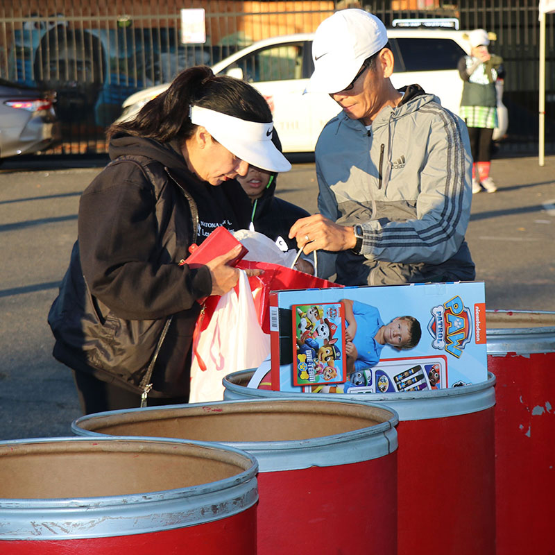 donating toys