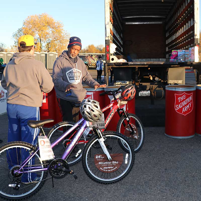 donating bikes